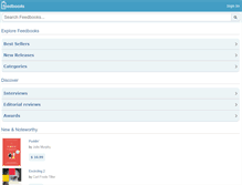Tablet Screenshot of feedbooks.com